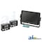 A & I Products CabCAM High Definition 10" QUAD Video System, Touch Screen, (10" QUAD Monitor/2) 14.5"x10"x4.5" A-HD10M2CQ - alternate 1